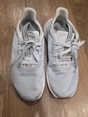 Reebok Women’s Lace-Up Athletic Sneakers in Light Gray 9